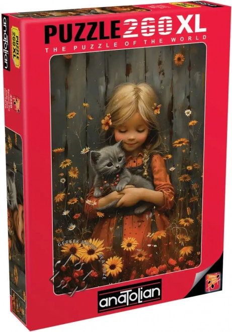 Puzzle Jolie Fille XL 260 pièces Anatolian