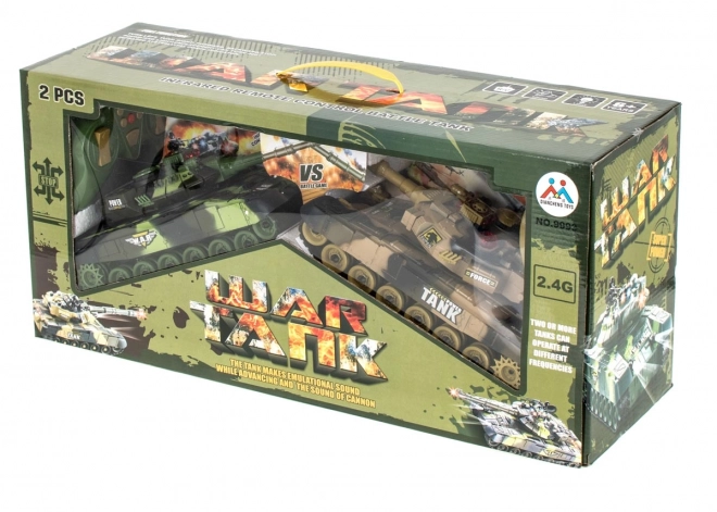 Ensemble de chars RC T90 télécommandés