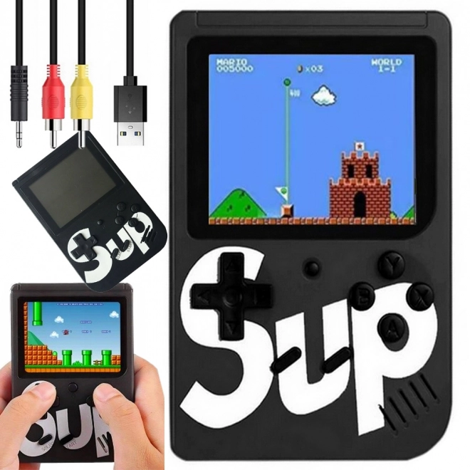Console de jeu rétro portable avec 400 jeux