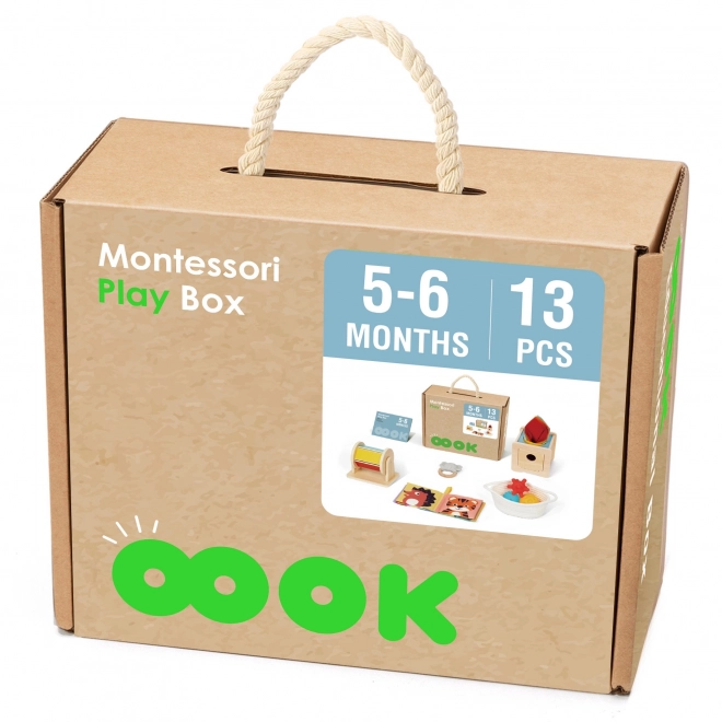 Grande boîte éducative Montessori Tooky Toy 6 en 1