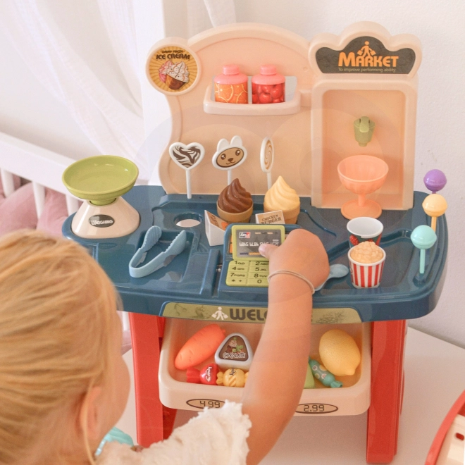 Supermarché avec Chariot pour Enfants