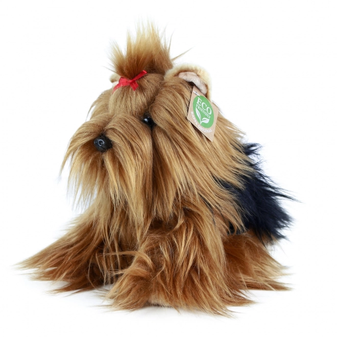 Rappa Chien en peluche Yorkshire Terrier assis 23 cm ÉCOLOGIQUE