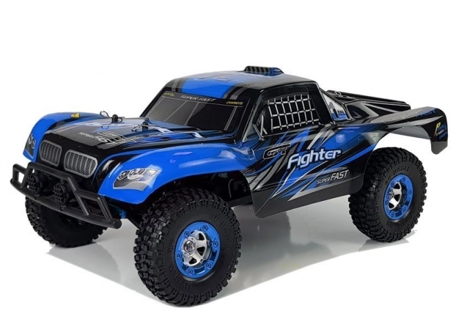 Voiture télécommandée FY-01 4x4 Pick Up 1:12 R/C 40 km/h bleu