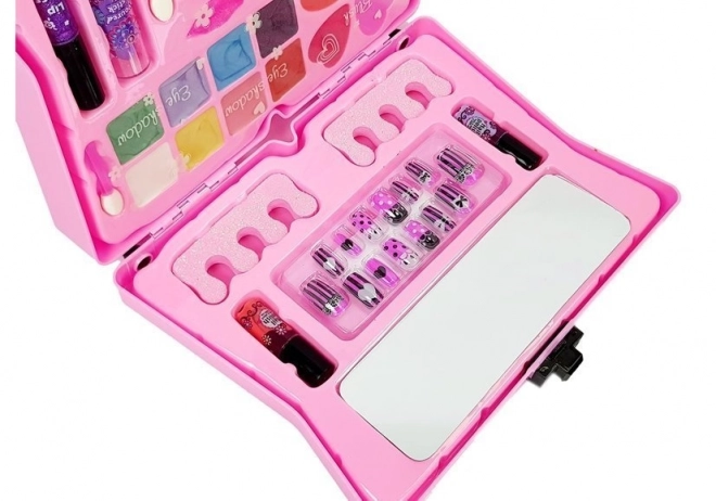 Trousse de maquillage pour filles Ombres à paupières Vernis à ongles