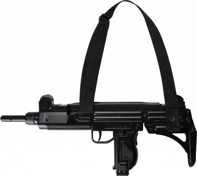 Fusil-mitrailleur en métal noir 12 coups