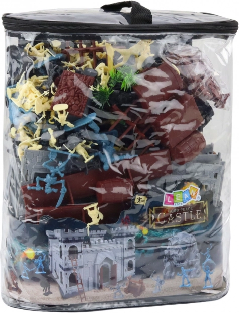 Château de pirates avec figurines et accessoires, 311 pièces