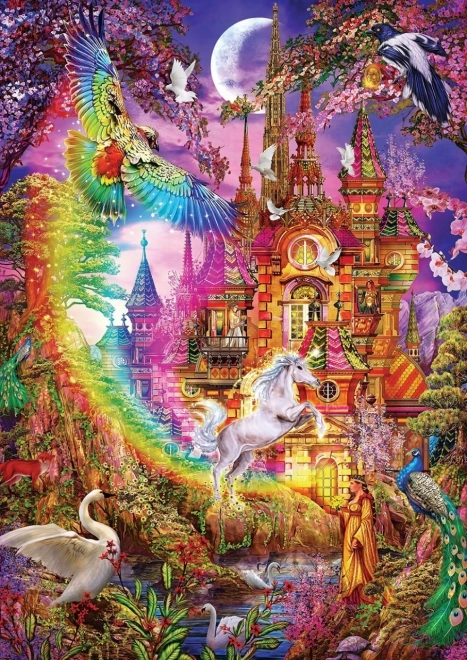 ART PUZZLE Puzzle Château Arc-en-ciel 500 pièces