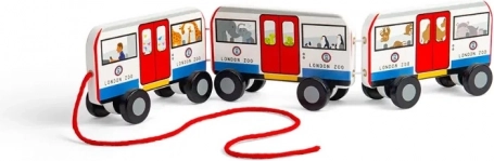 Bigjigs Toys Jouet à tirer Métro de Londres