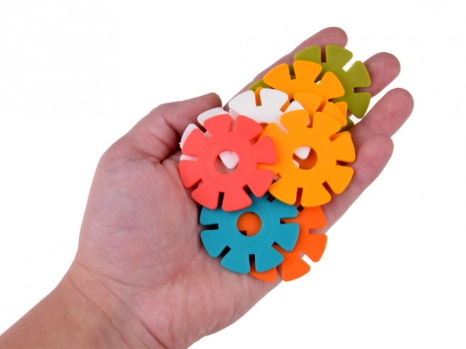Jeu de construction créatif 3D Étoiles pour enfants - 506 pièces