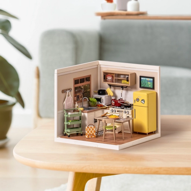 Miniature RoboTime Maison de Poupée Cuisine de Happy Meals