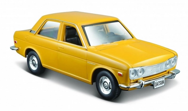 Modèle Datsun 510 1/24 jaune