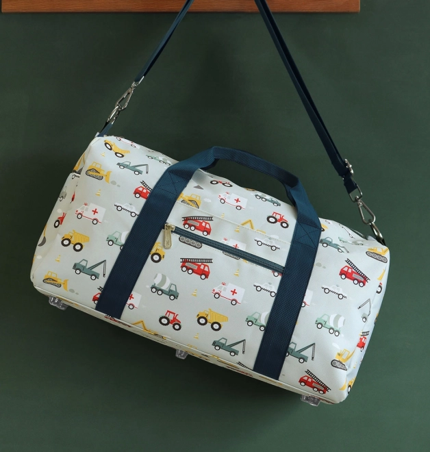 A Little Lovely Company Sac de voyage pour enfants – Véhicules