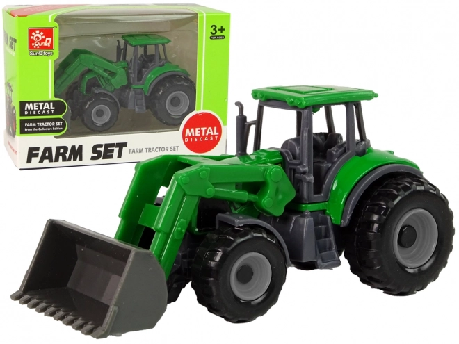 Véhicule agricole Tracteur Bulldozer Vert petit