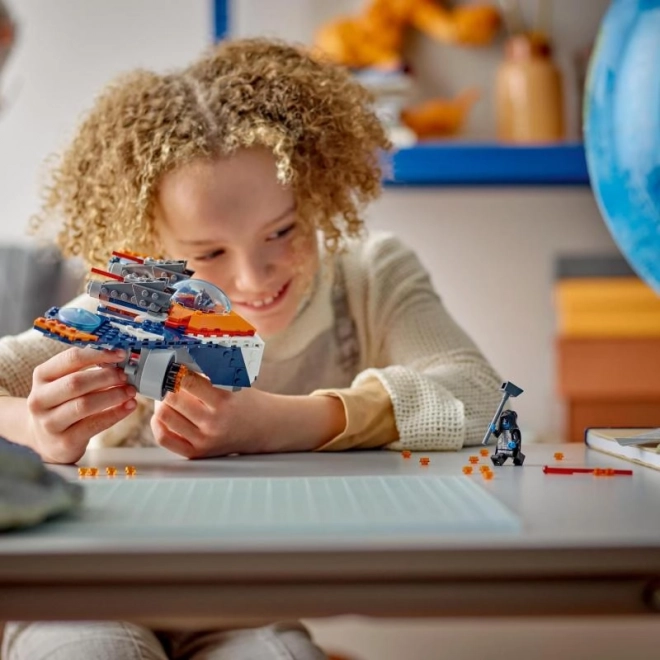 Lego Marvel Warbird Rocketa vs. Ronan