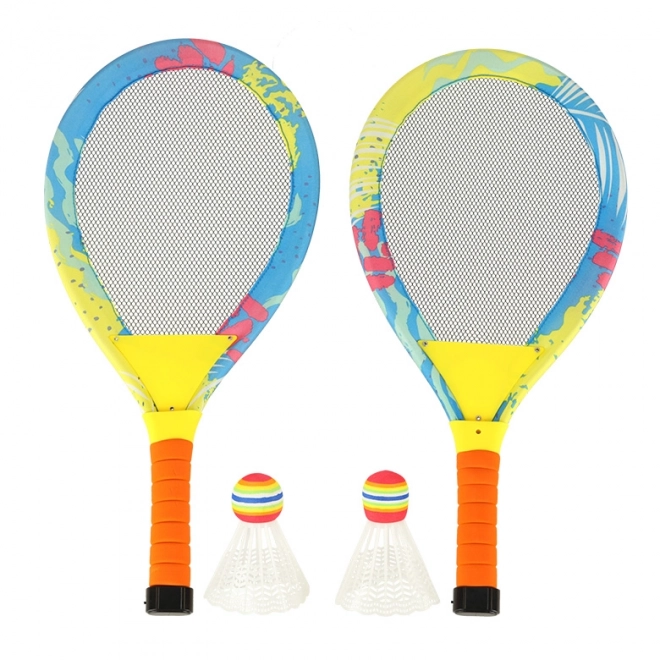 Set de badminton lumineux
