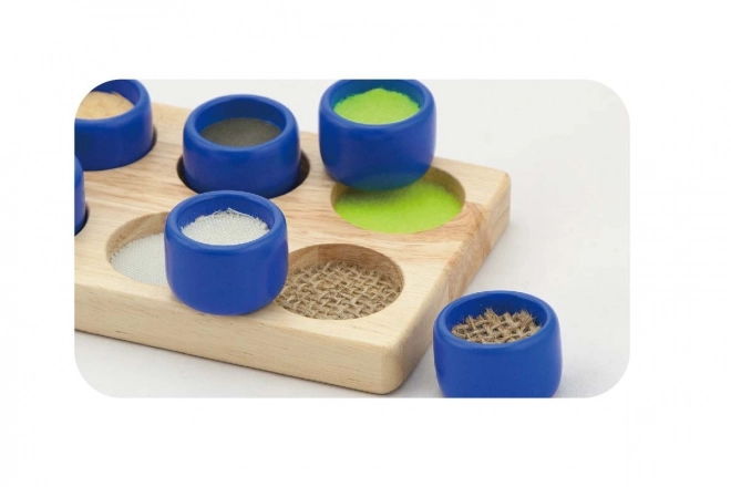 Planche tactile en bois