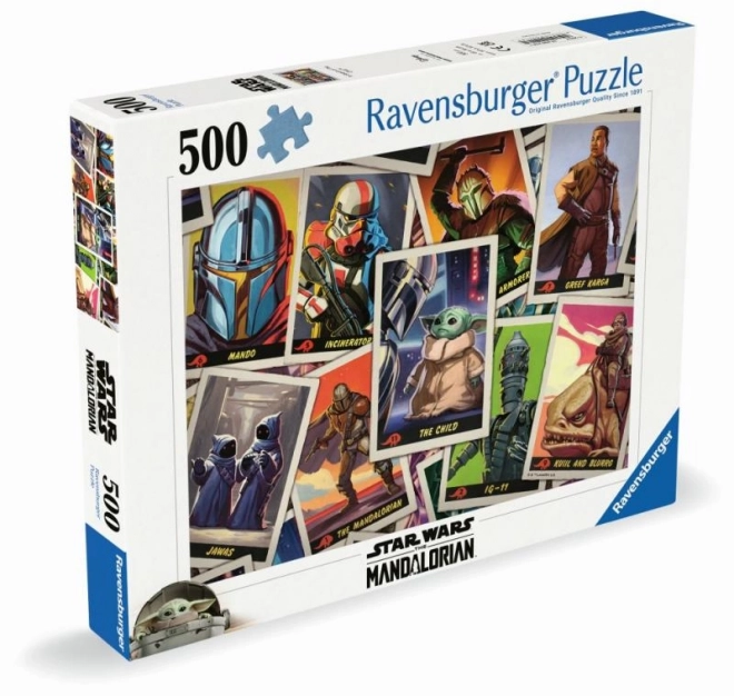Puzzle Star Wars : The Mandalorian - Baby Yoda 500 pièces