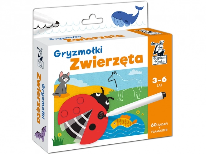 Cartes à dessiner les animaux 3-6 ans KS0686