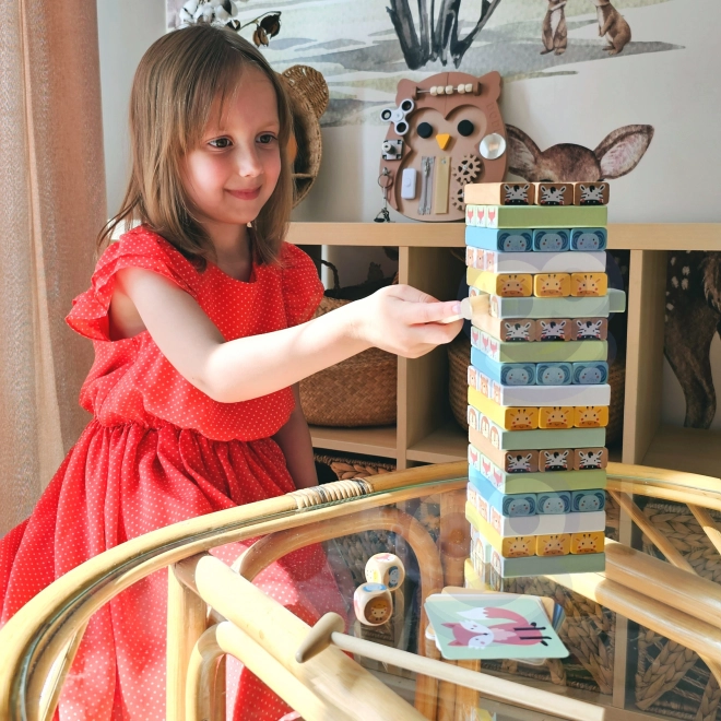 TOOKY TOY tour bancale avec animaux