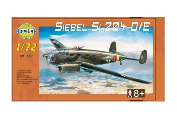 Modèle Siebel Si 204 D/E 1:72 29,5x16,6cm dans une boîte 34x19x5,5cm
