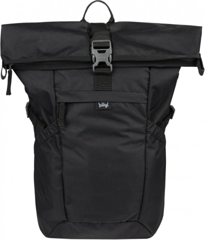 baagl roll-top sac à dos noir grs