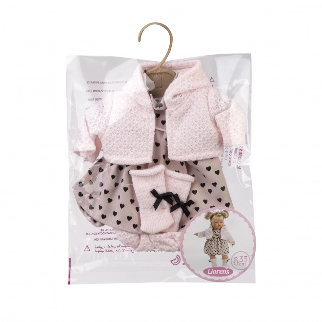 Llorens P33-144 tenue pour poupée taille 33 cm