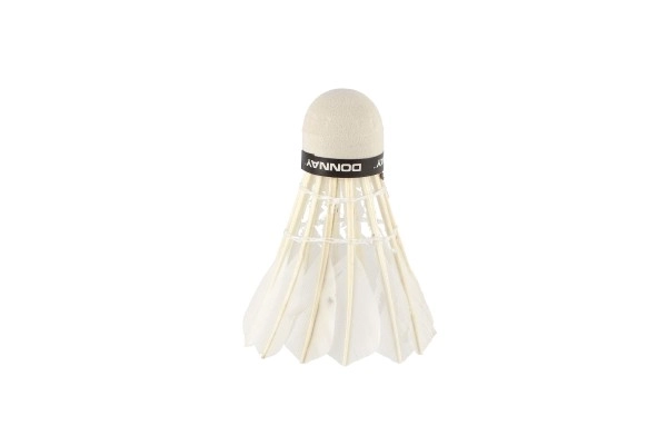 Volants / Volants de badminton en plumes 5 pièces dans un tube 6,5x19,5x6,5cm
