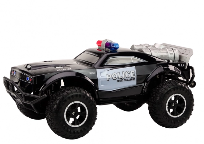 Voiture de police tout-terrain télécommandée RC 1:8