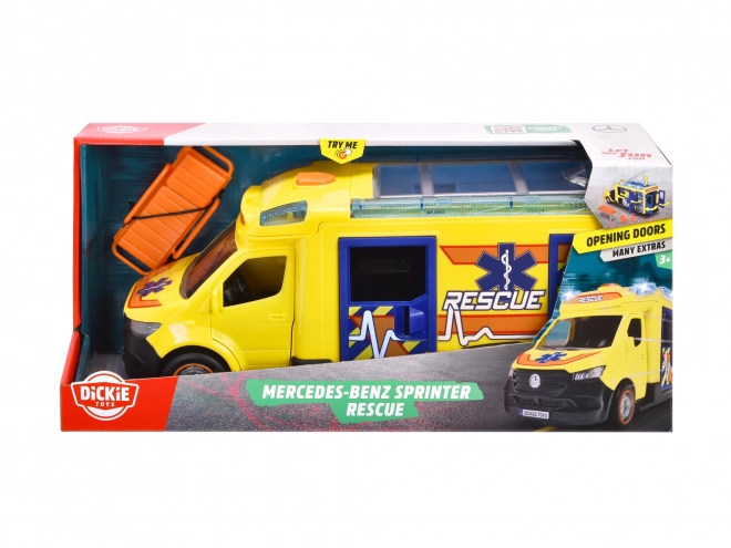 véhicule de secours Dickie Toys Mercedes-Benz Sprinter