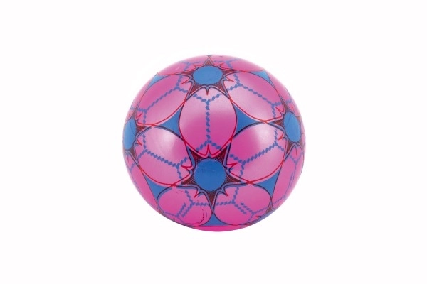 Balle en caoutchouc colorée non gonflée dans un filet - 23 cm