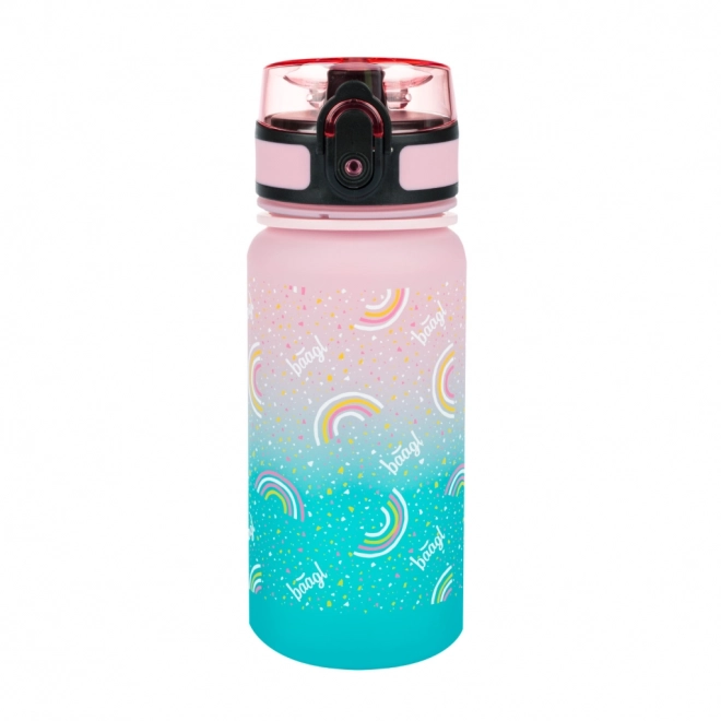 BAAGL Bouteille à boire Tritan Gradient Arc-en-ciel 350 ml