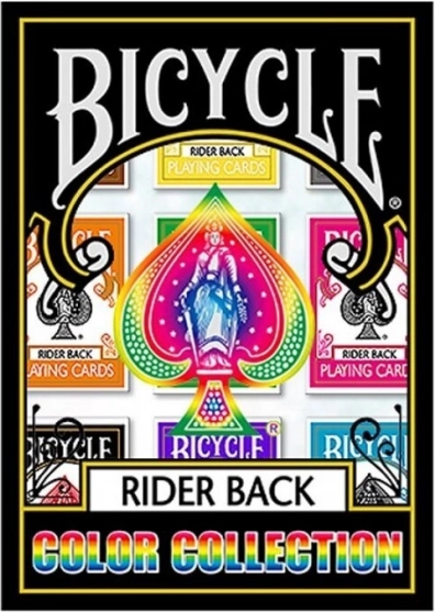 Ensemble de cartes à jouer Bicycle Color Collection