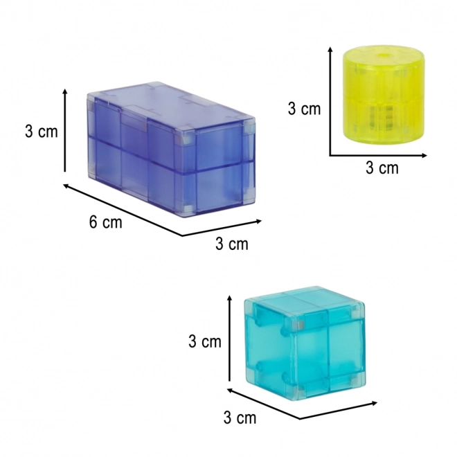 Blocs magnétiques lumineux 32 él.