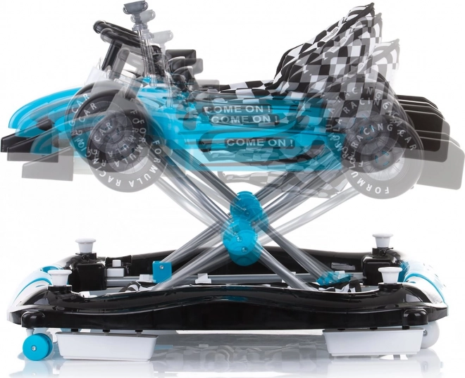 CHIPOLINO Trotteur interactif Car Racer 4 en 1 Bleu