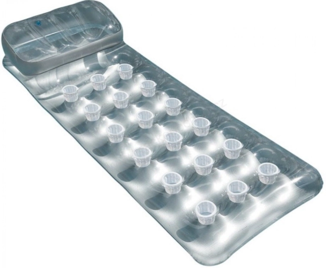 Matelas gonflable avec repose-tête pour la plage Intex
