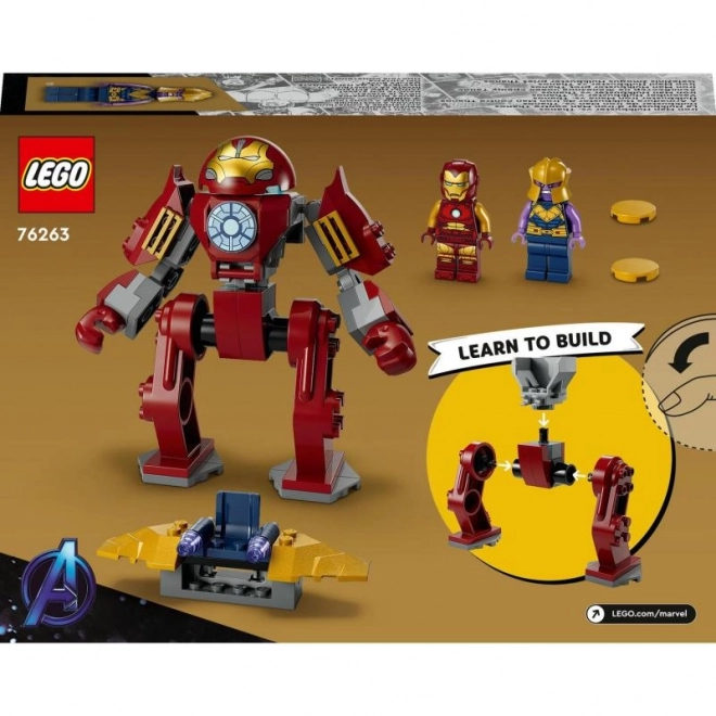 Lego Marvel Iron Man Hulkbuster contre Thanos
