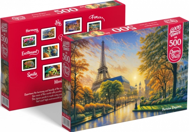 Puzzle Élégance parisienne 500 pièces