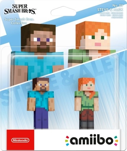 Amiibo Smash – Steve et Alex (pack de 2)