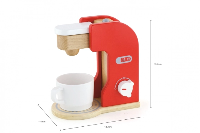 Cafetière en bois pour enfants