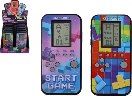 Jeu de poche numérique Brick Game – casse-tête rétro à briques tombantes