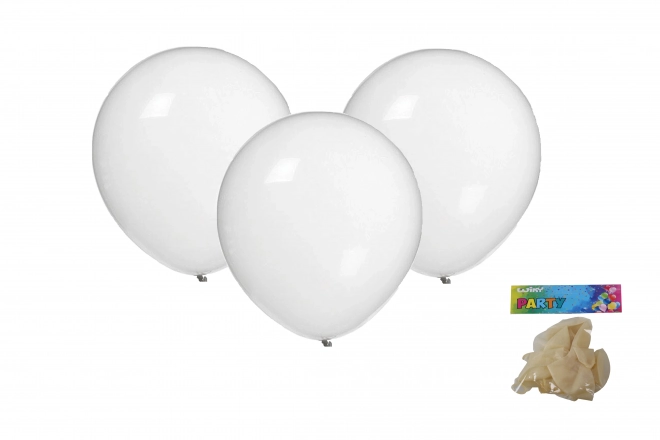 Ballons transparents gonflables 30 cm - 10 pièces