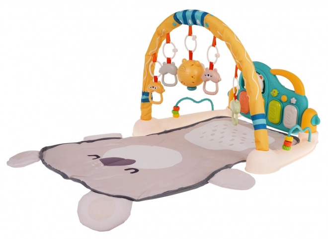 Tapis de jeu pour bébés avec piano et accessoires