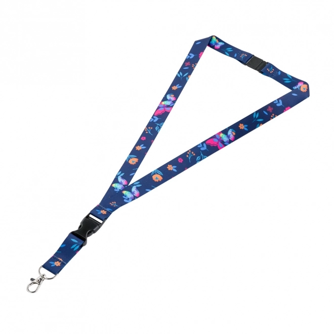 Porte-clés avec mousqueton Papillon 2