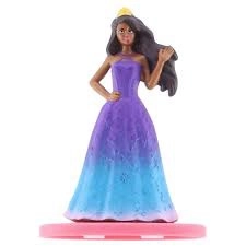 Mini poupée Mattel Barbie Princesse Arc-en-ciel