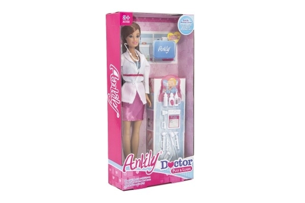 Poupée Anlily médecin avec accessoires