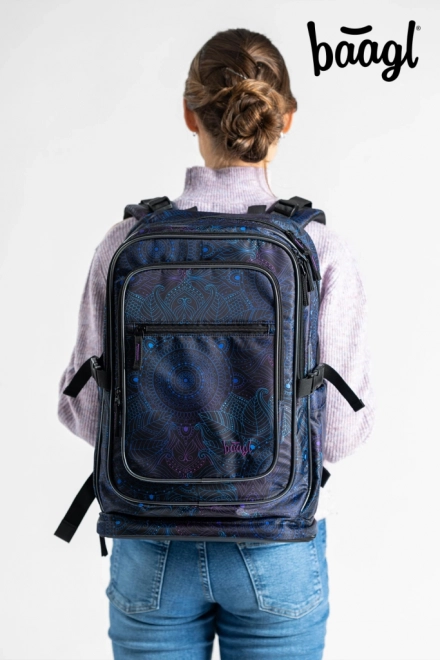 BAAGL Sac à dos scolaire Cubic Zen