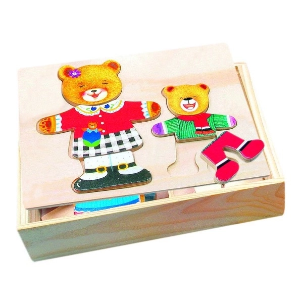 Puzzle - garde-robe d'ours