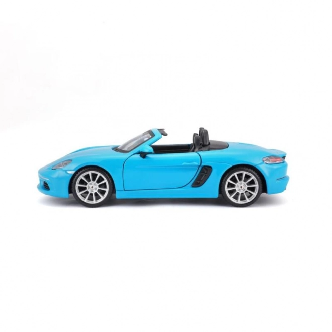 Bburago 1:24 Porsche 718 Boxster Bleu