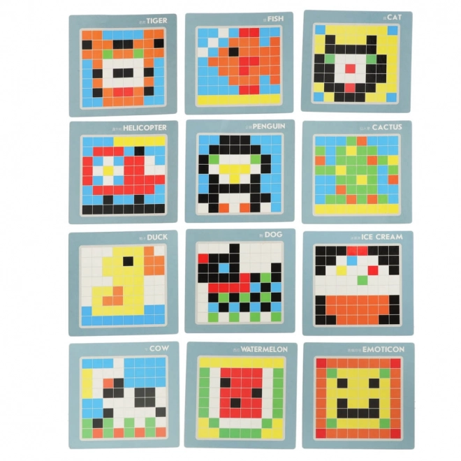 Puzzle logique créatif mosaïque de 175 pièces