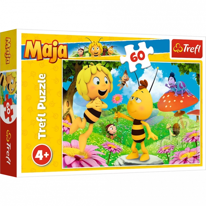 Puzzle Trefl Fleur pour Maja conte Abeille Maya